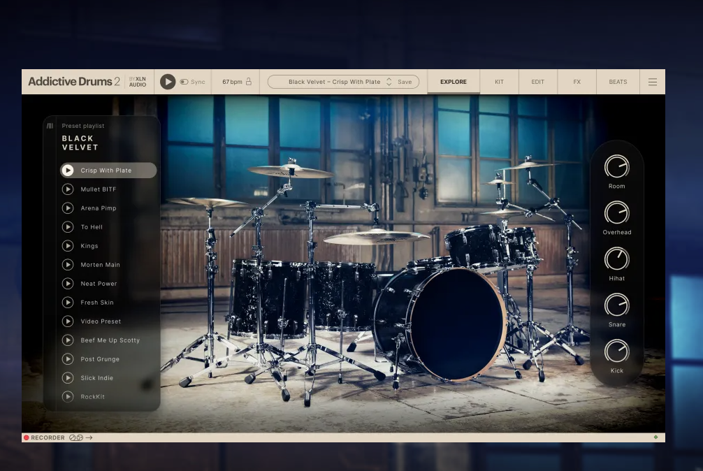 XLN Audio Black Velvet